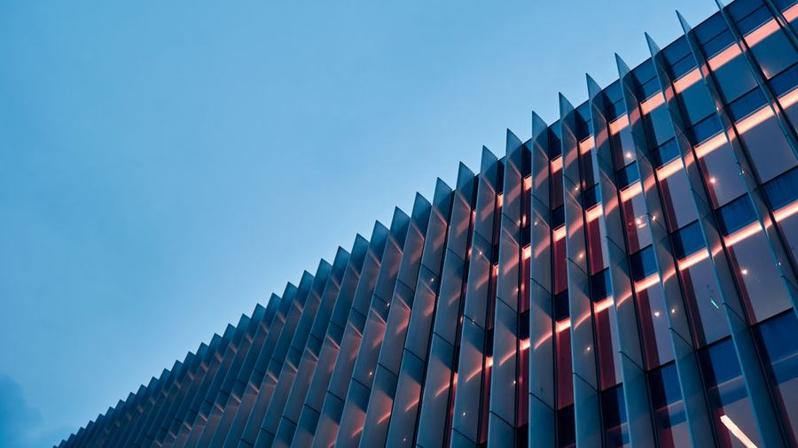 Modern office building